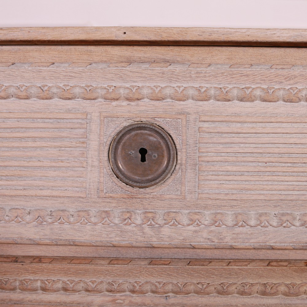 18th Century Bleached Oak Commode View III