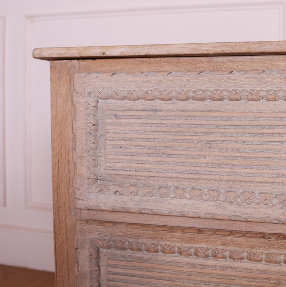 18th Century Bleached Oak Commode View V