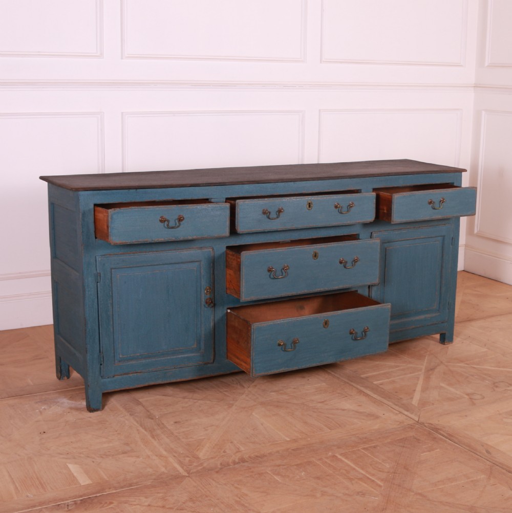 18th Century English Dresser Base View IX