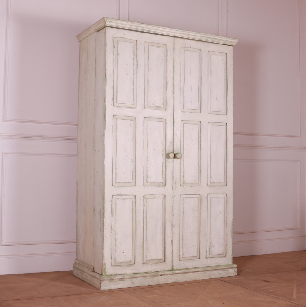 English Painted Food Cupboard