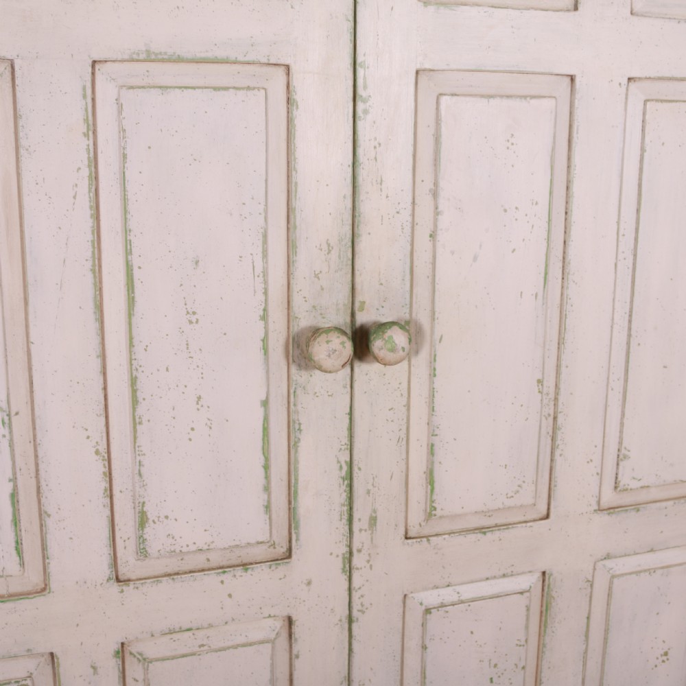 English Painted Food Cupboard View IV