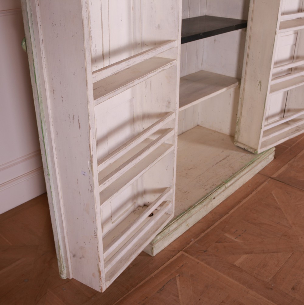 English Painted Food Cupboard View VII
