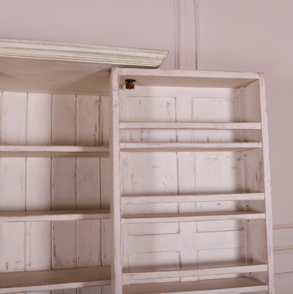 English Painted Food Cupboard View VIII