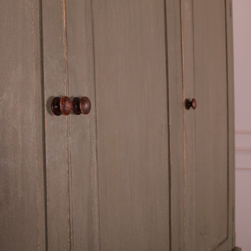 English Painted Housekeepers Cupboard View III