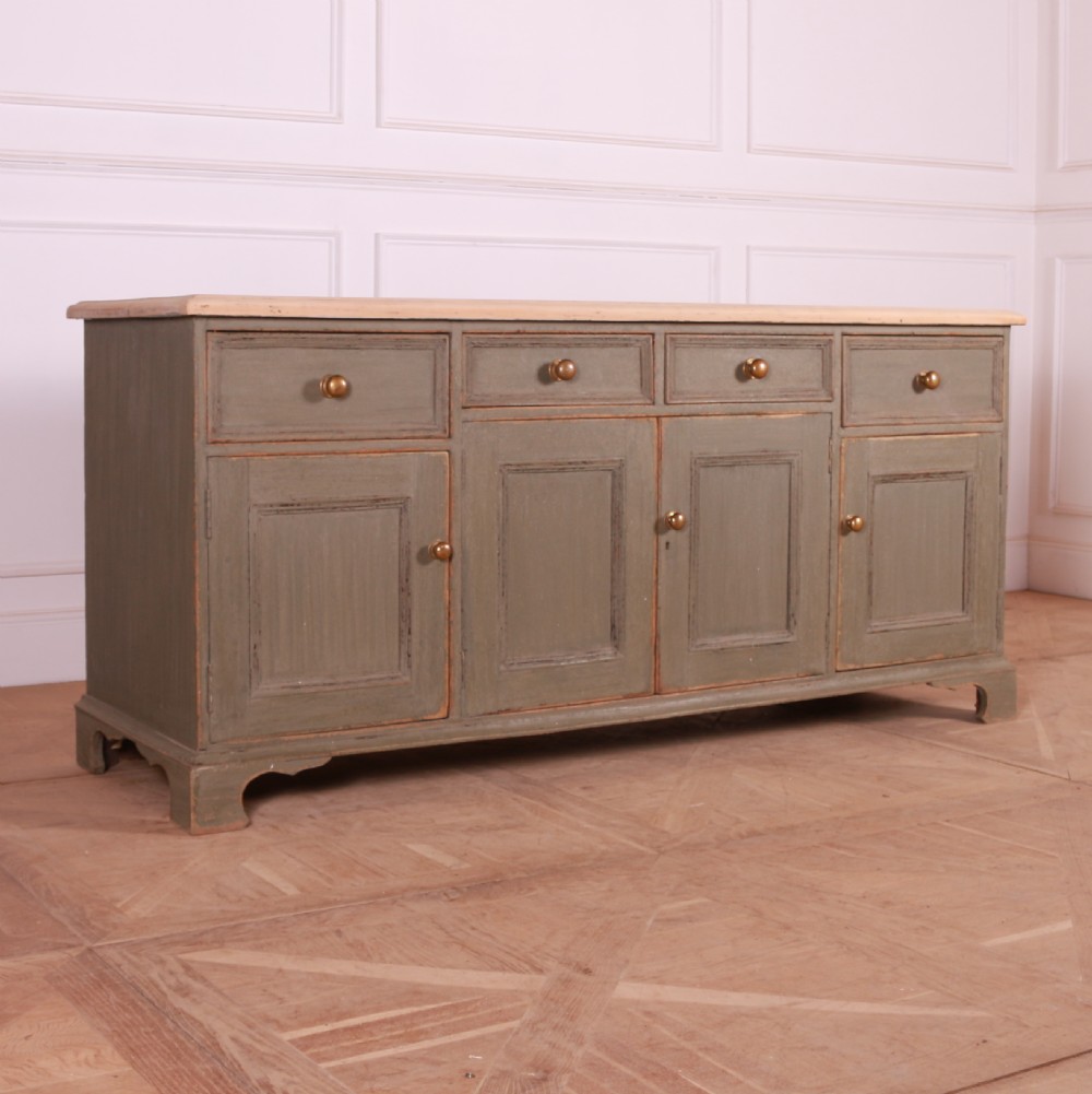 English Painted Dresser Base View II