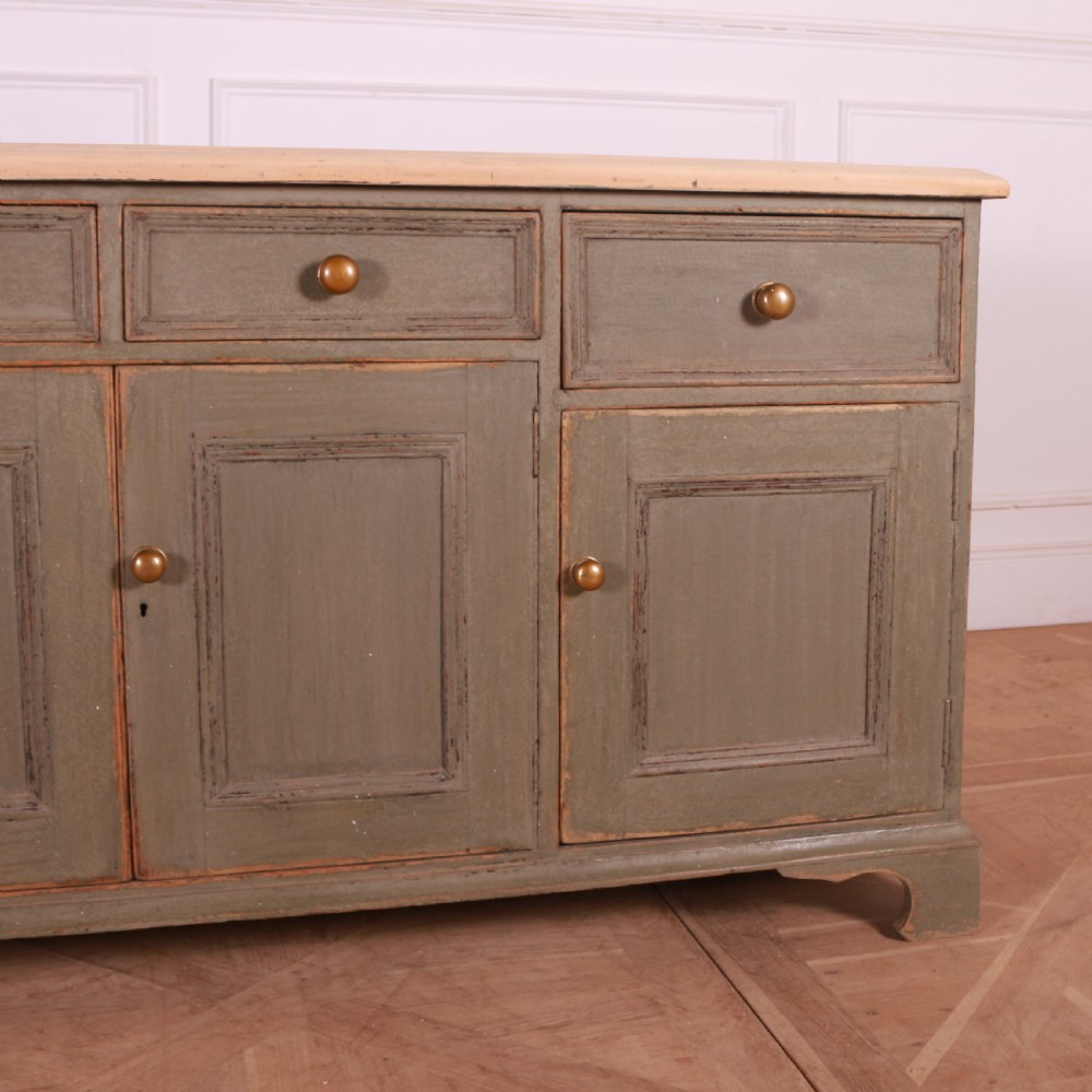 English Painted Dresser Base View IV