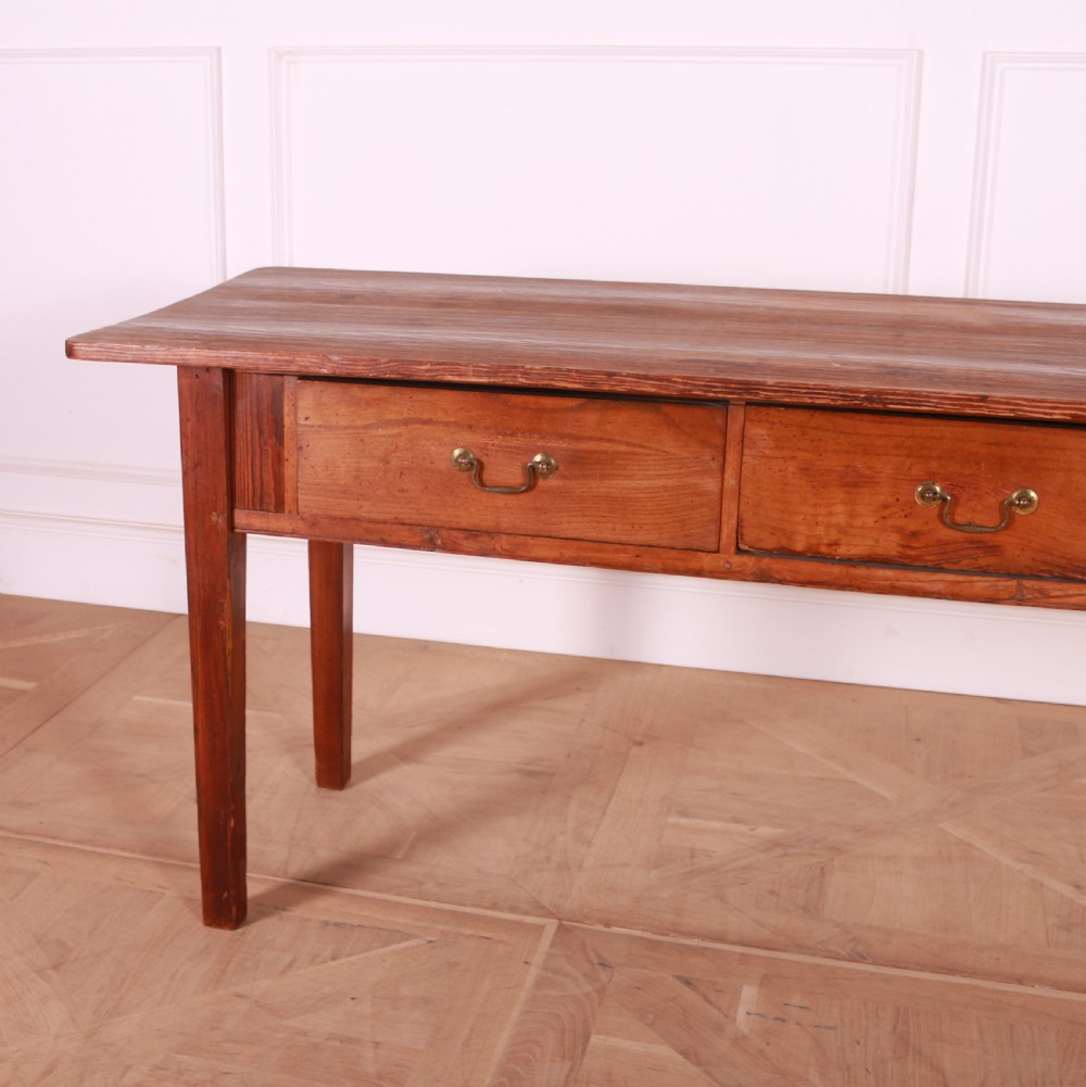English Pine and Fruitwood Server View III