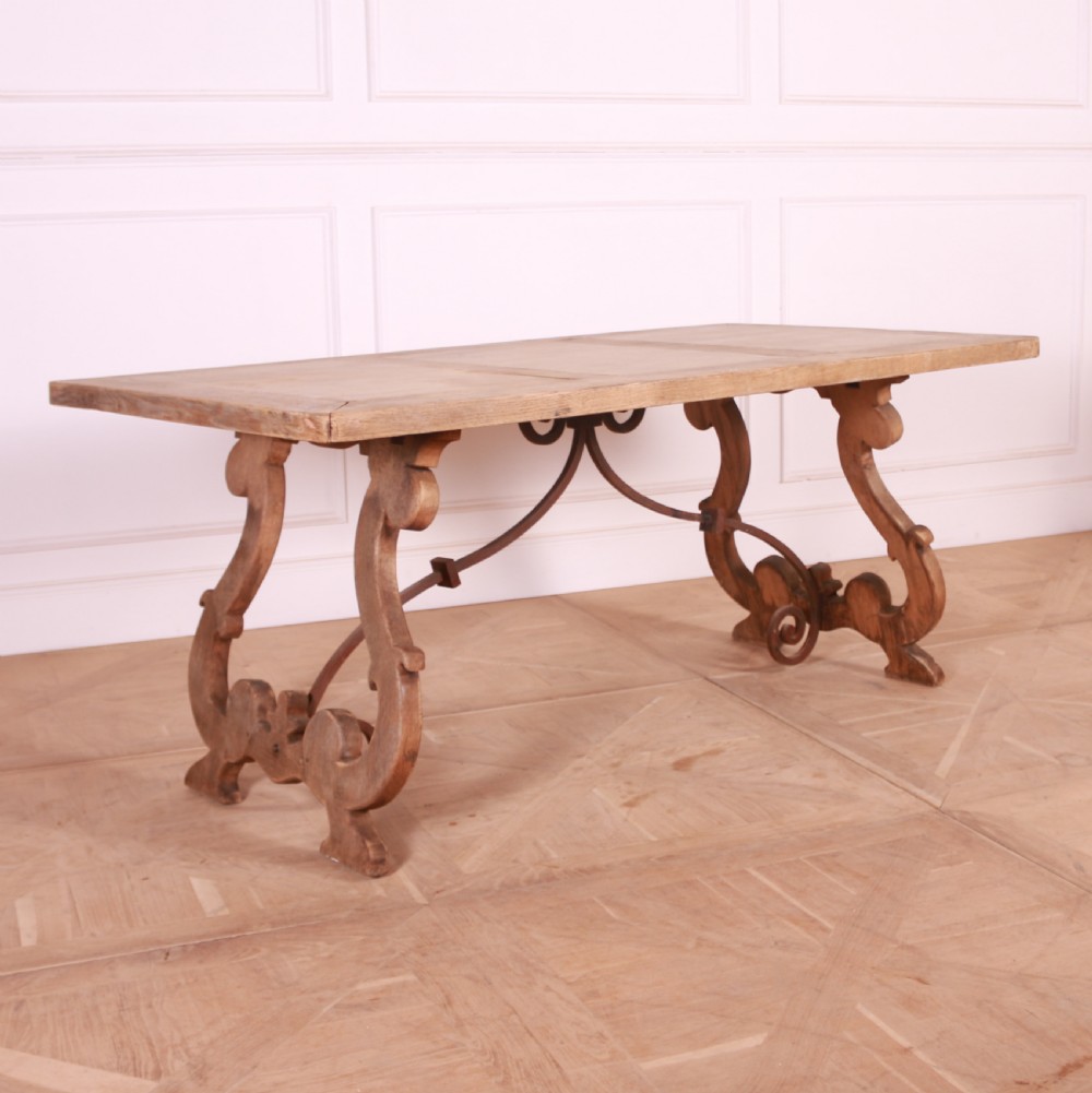 Spanish Bleached Oak Table