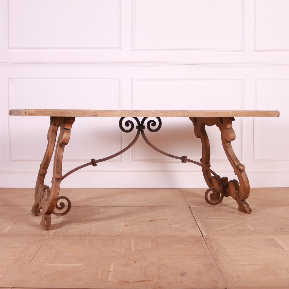 Spanish Bleached Oak Table View II