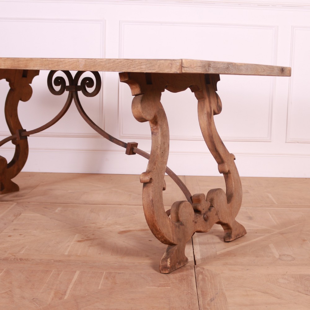 Spanish Bleached Oak Table View III