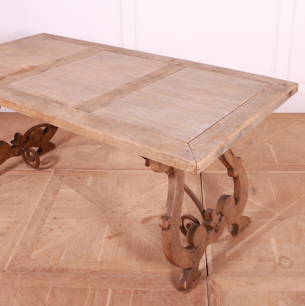 Spanish Bleached Oak Table View IV