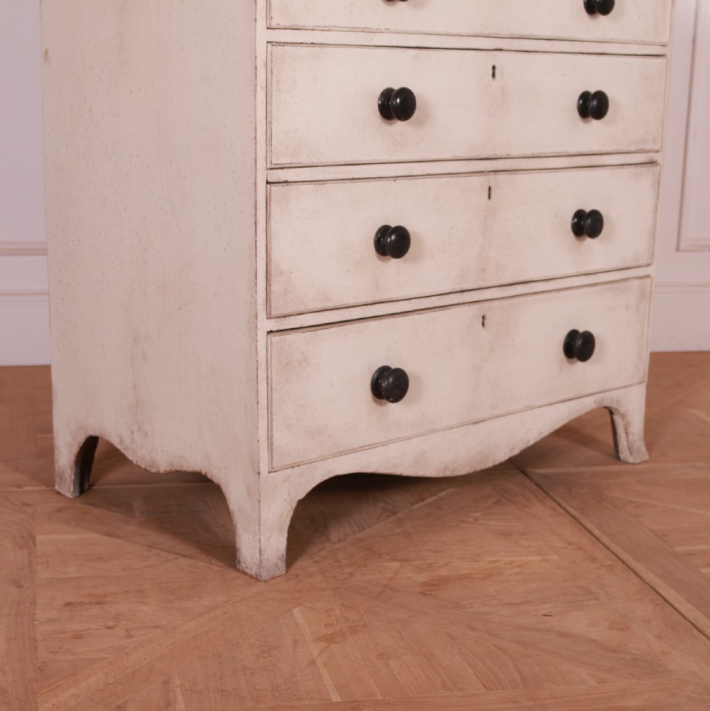 English Painted Bookcase View III