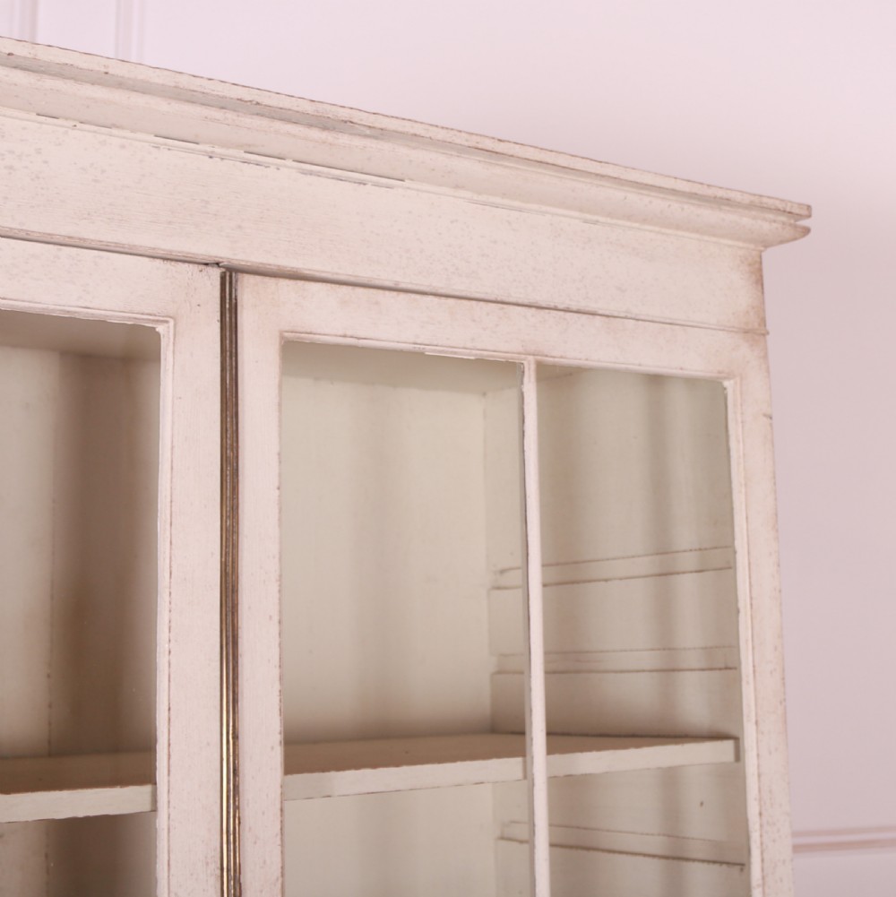 English Painted Bookcase View V