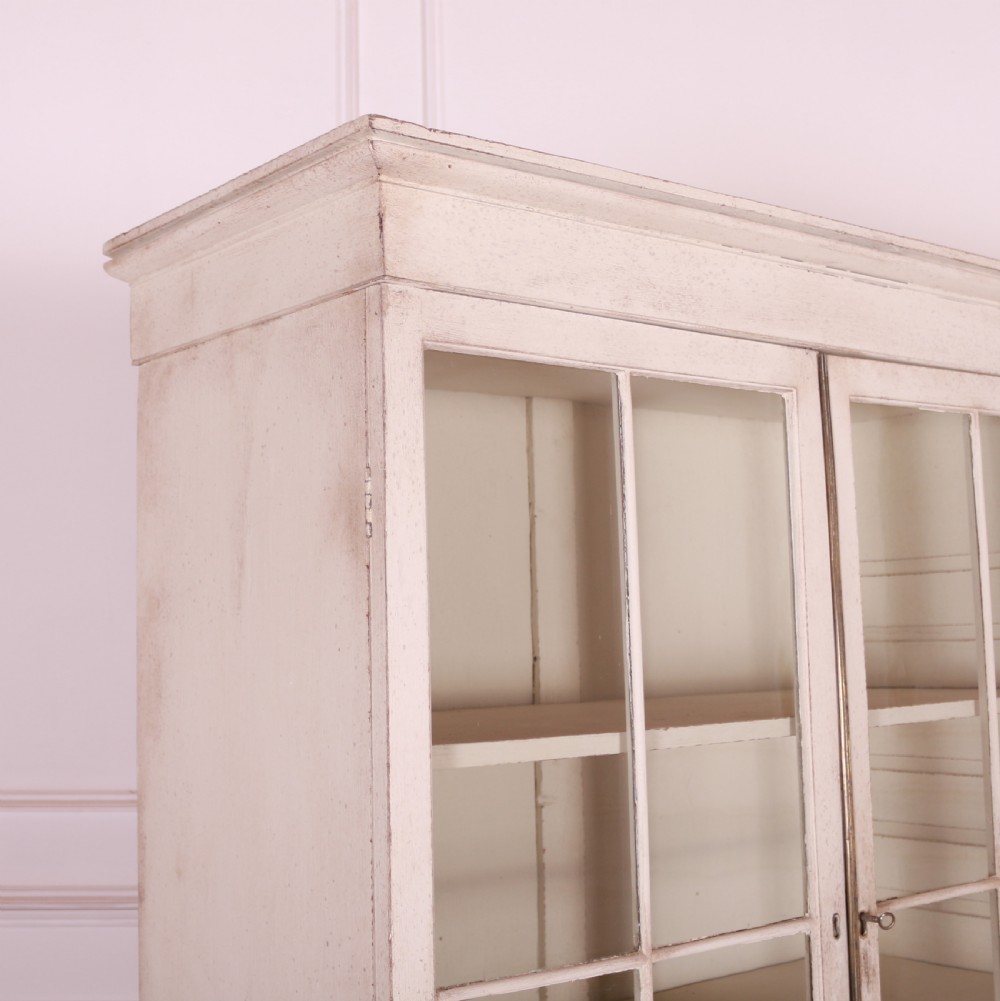 English Painted Bookcase View VI