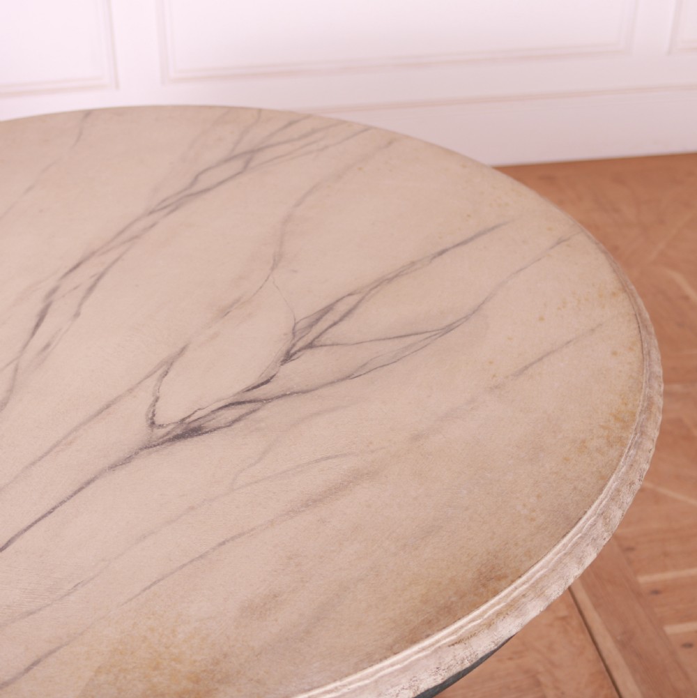 French Painted Oak Centre Table View V