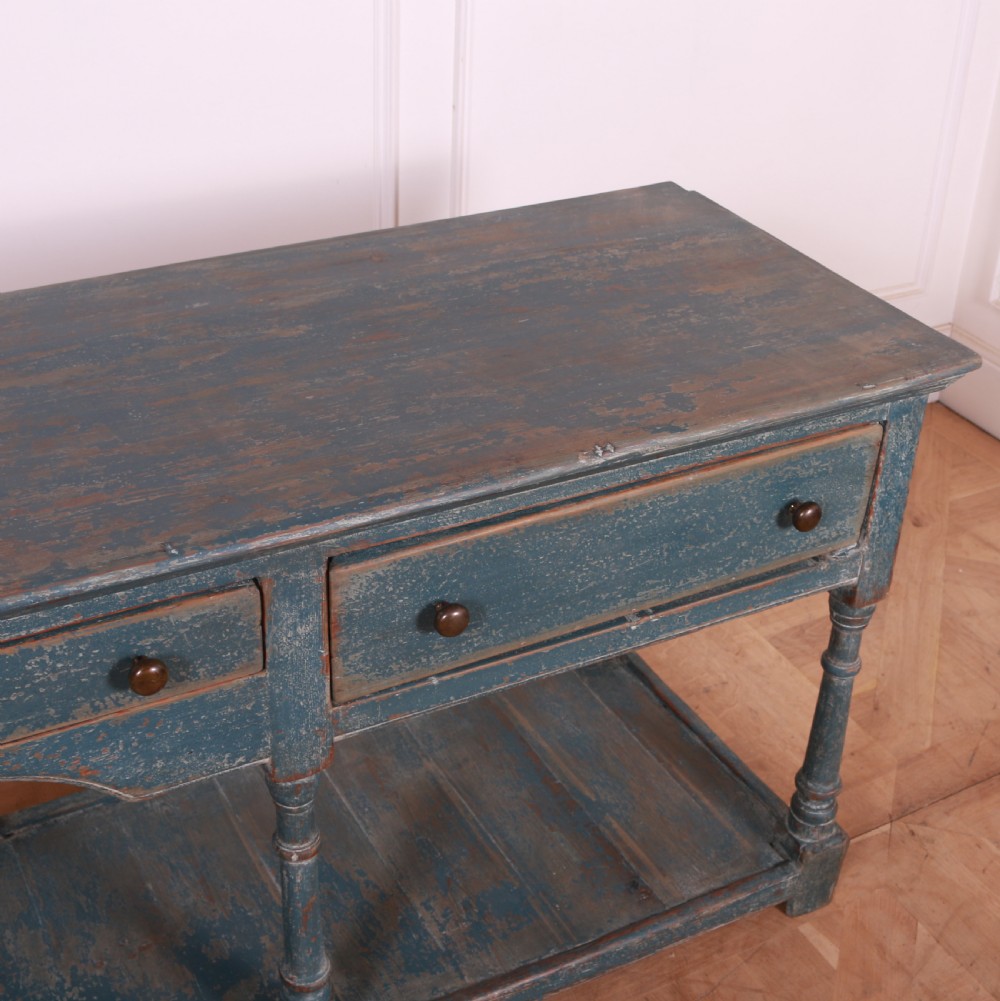 18th Century English Dresser Base View IX