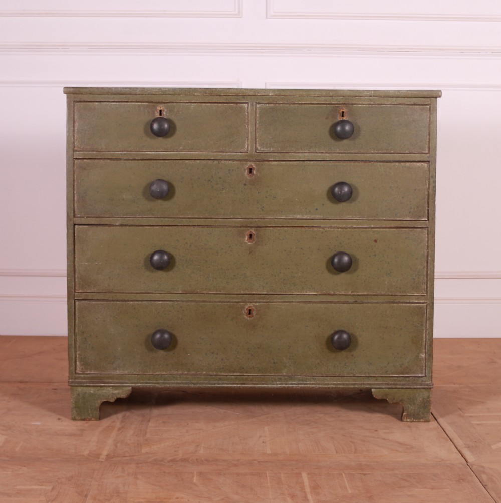 English Painted Chest of Drawers