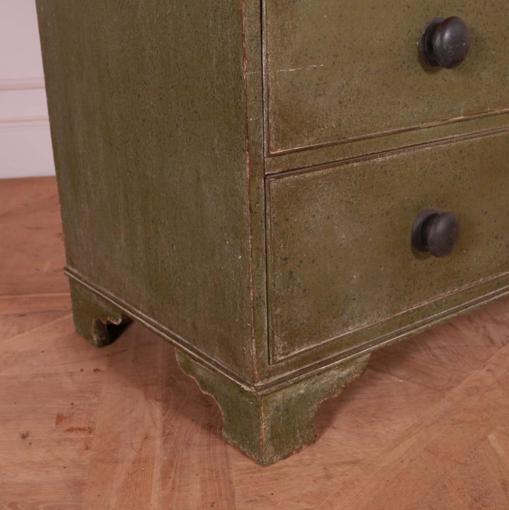 English Painted Chest of Drawers View IV