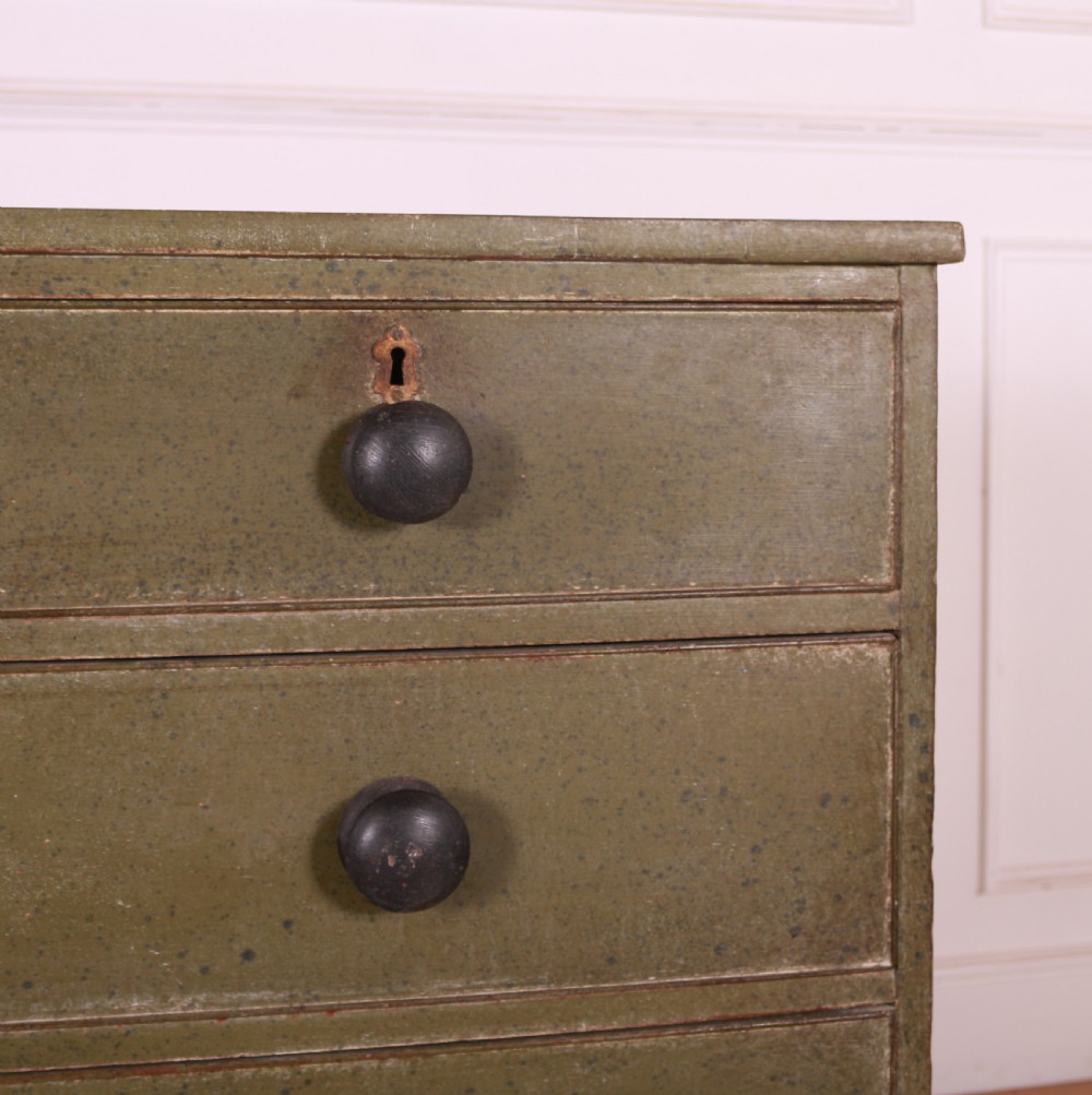English Painted Chest of Drawers View V