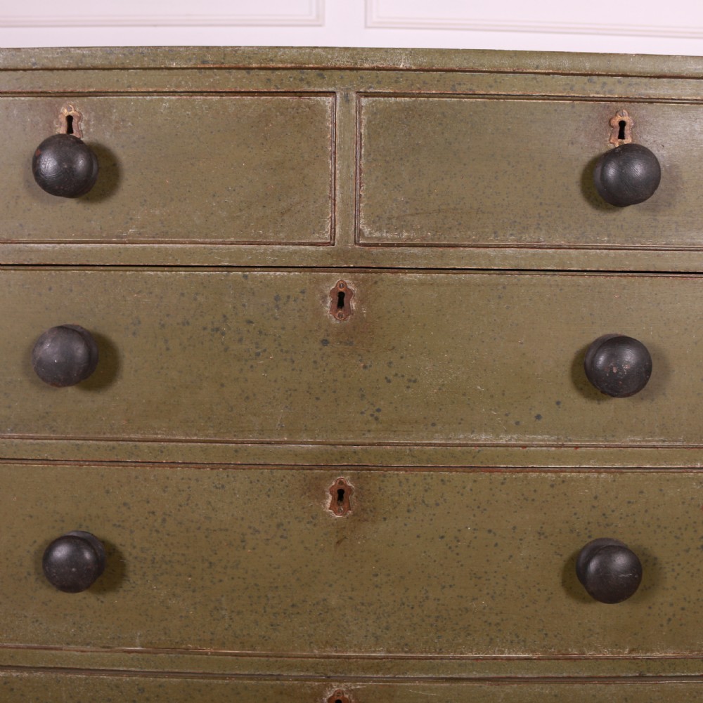English Painted Chest of Drawers View VI