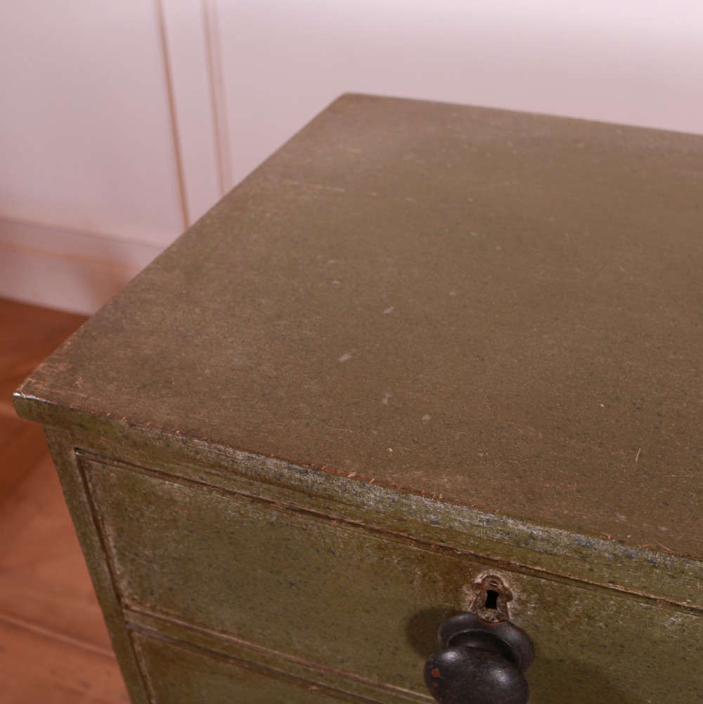 English Painted Chest of Drawers View VII