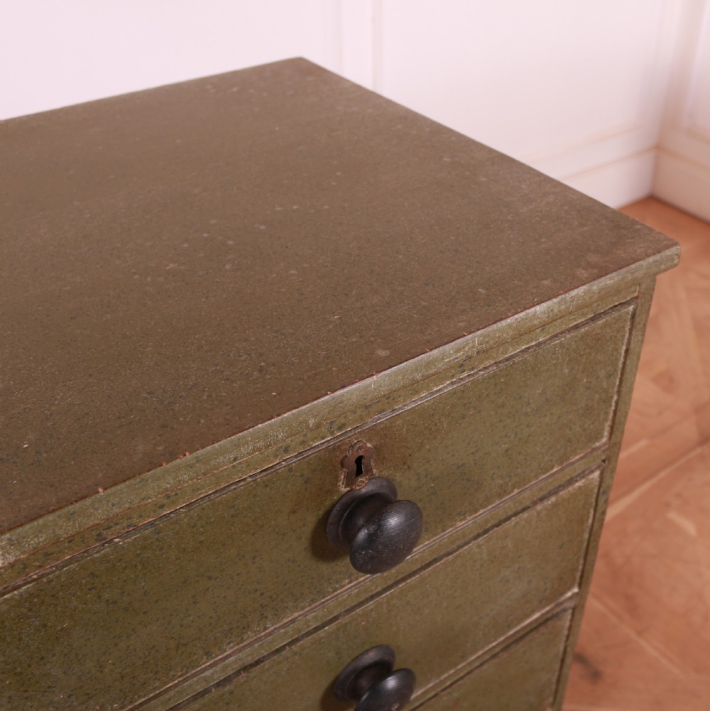 English Painted Chest of Drawers View VIII