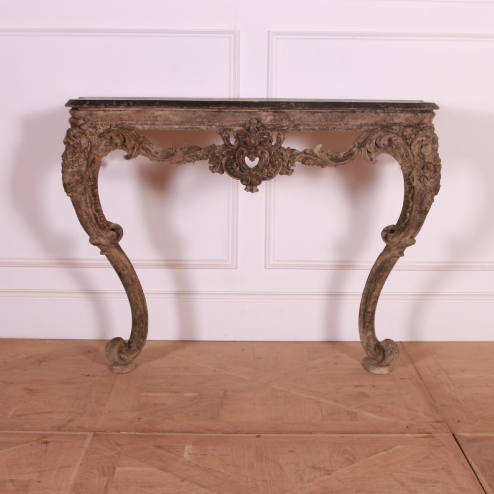 Italian Carved Console Table
