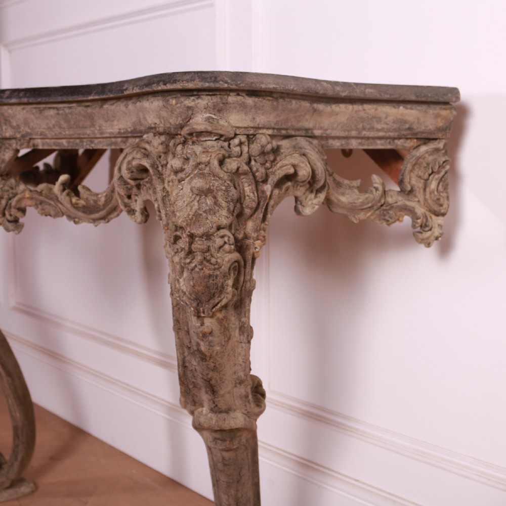 Italian Carved Console Table View VI