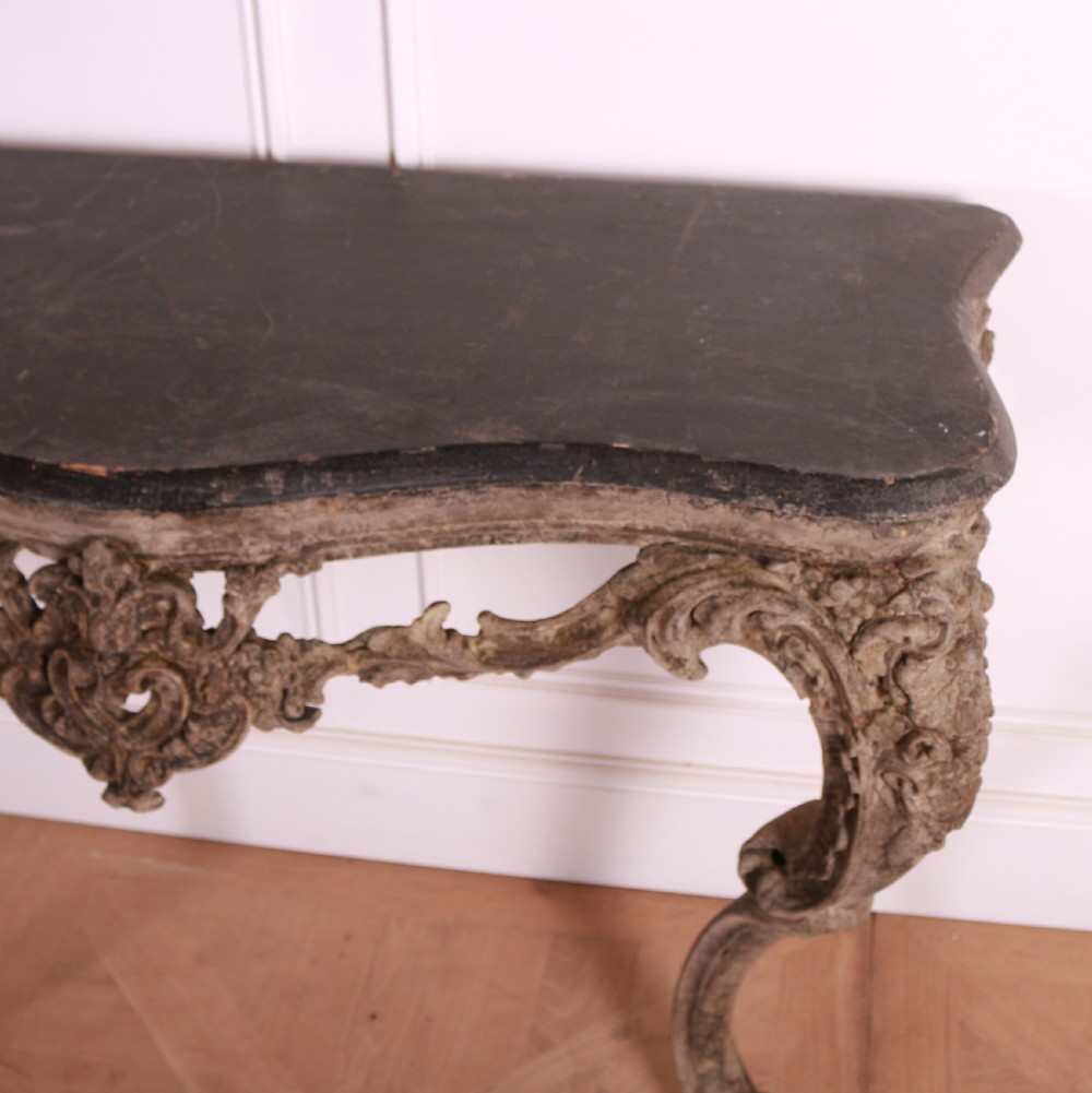 Italian Carved Console Table View VII