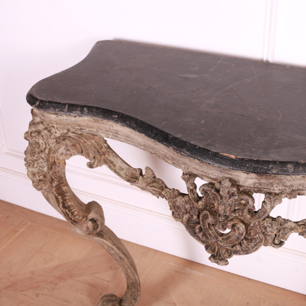Italian Carved Console Table View VIII