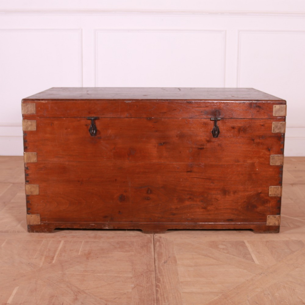 Antique Camphor Travel Chest View IV