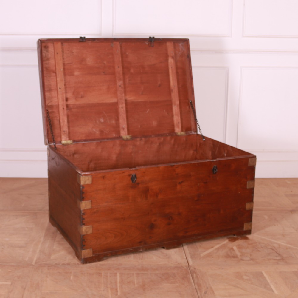Antique Camphor Travel Chest View V