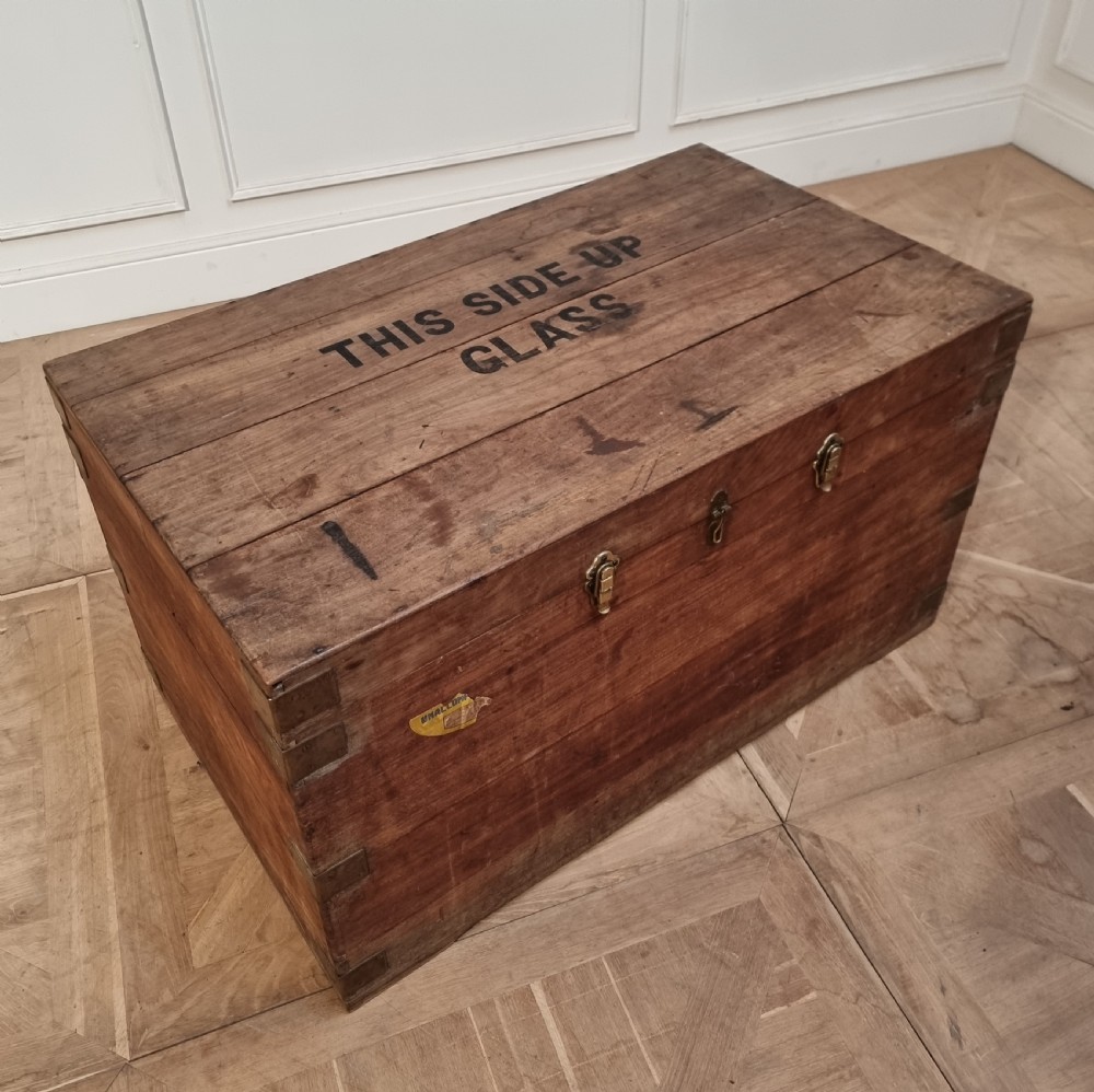 Antique Camphor Travel Chest View II
