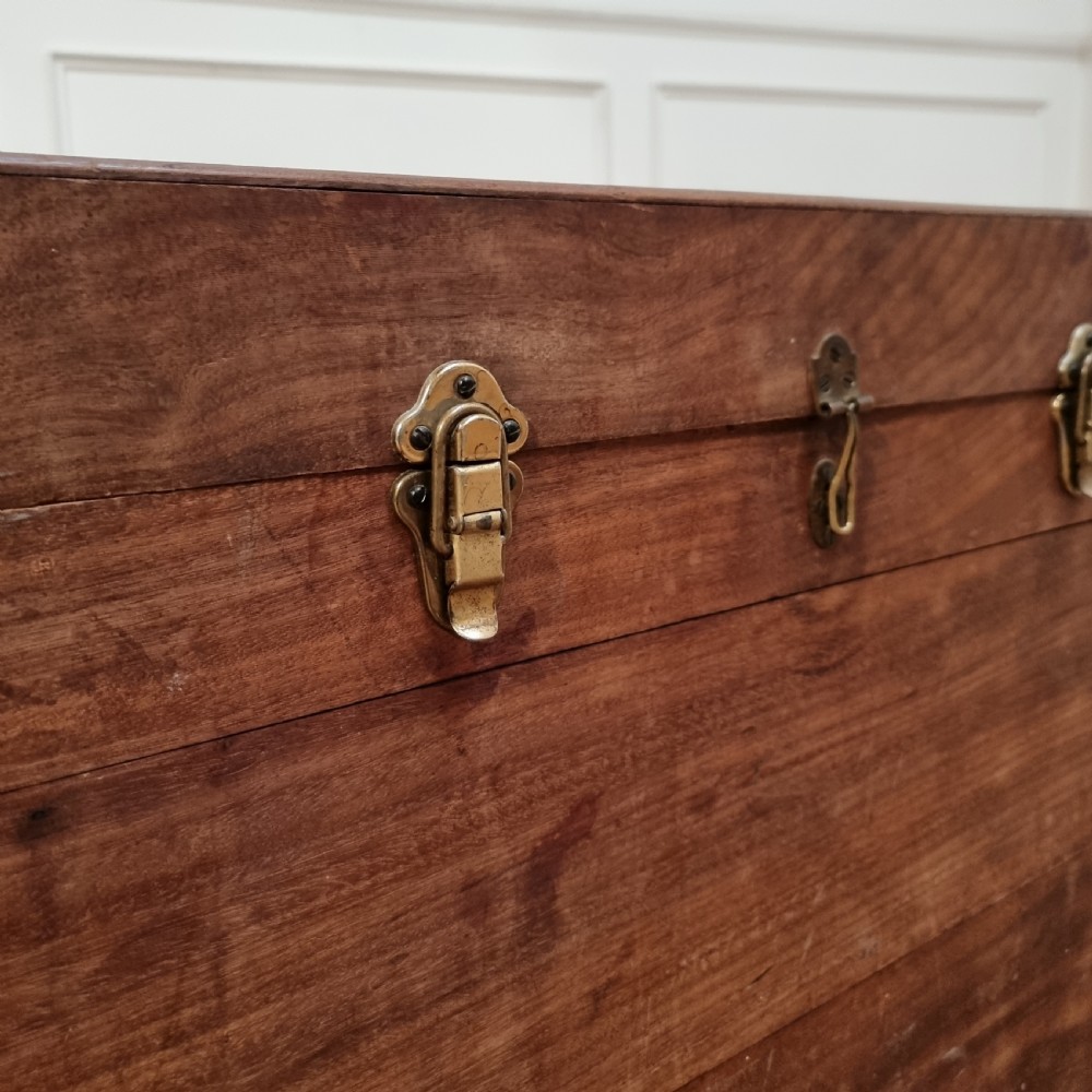 Antique Camphor Travel Chest View III