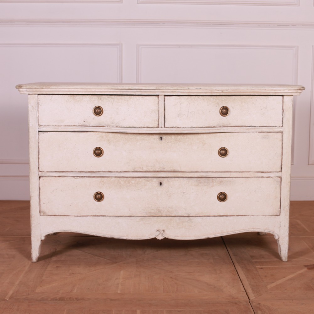 Austrian Painted Pine Commode View II