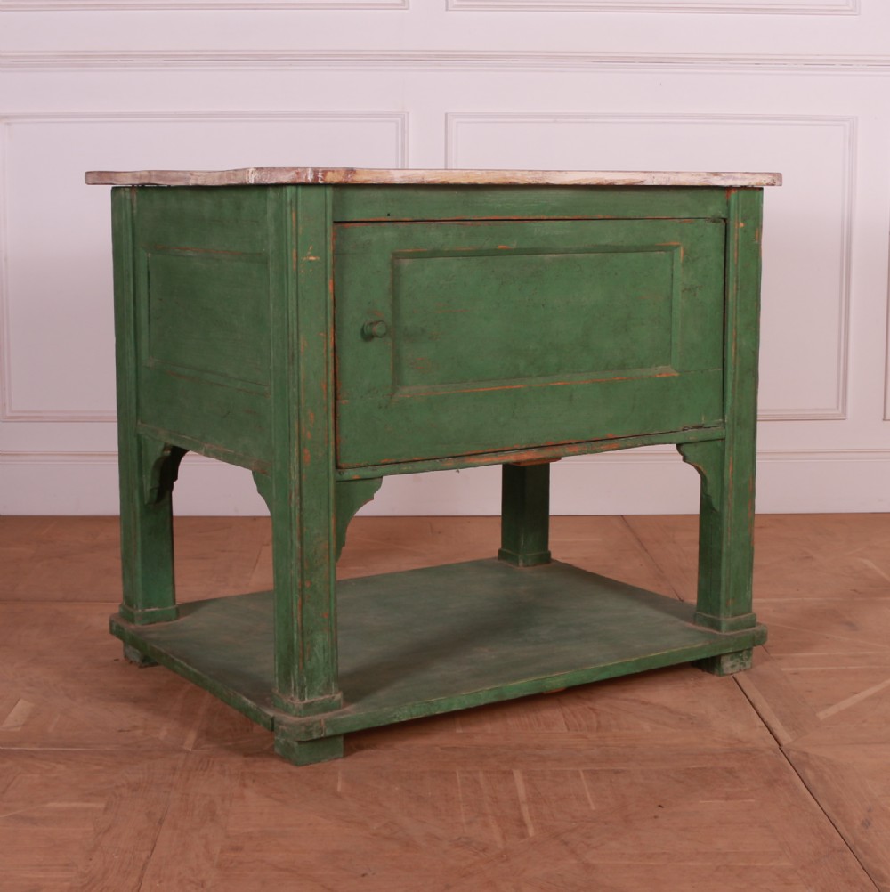 French Painted Kitchen Island