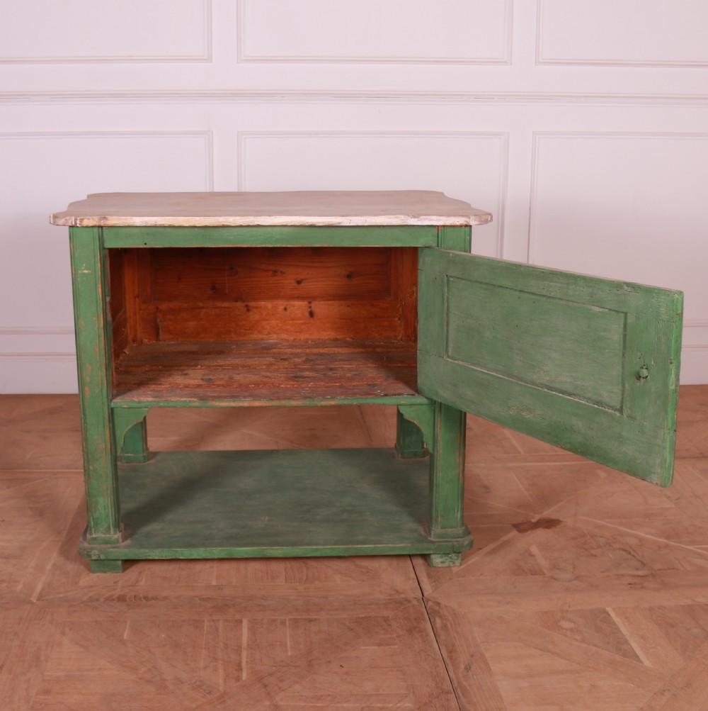French Painted Kitchen Island View VI