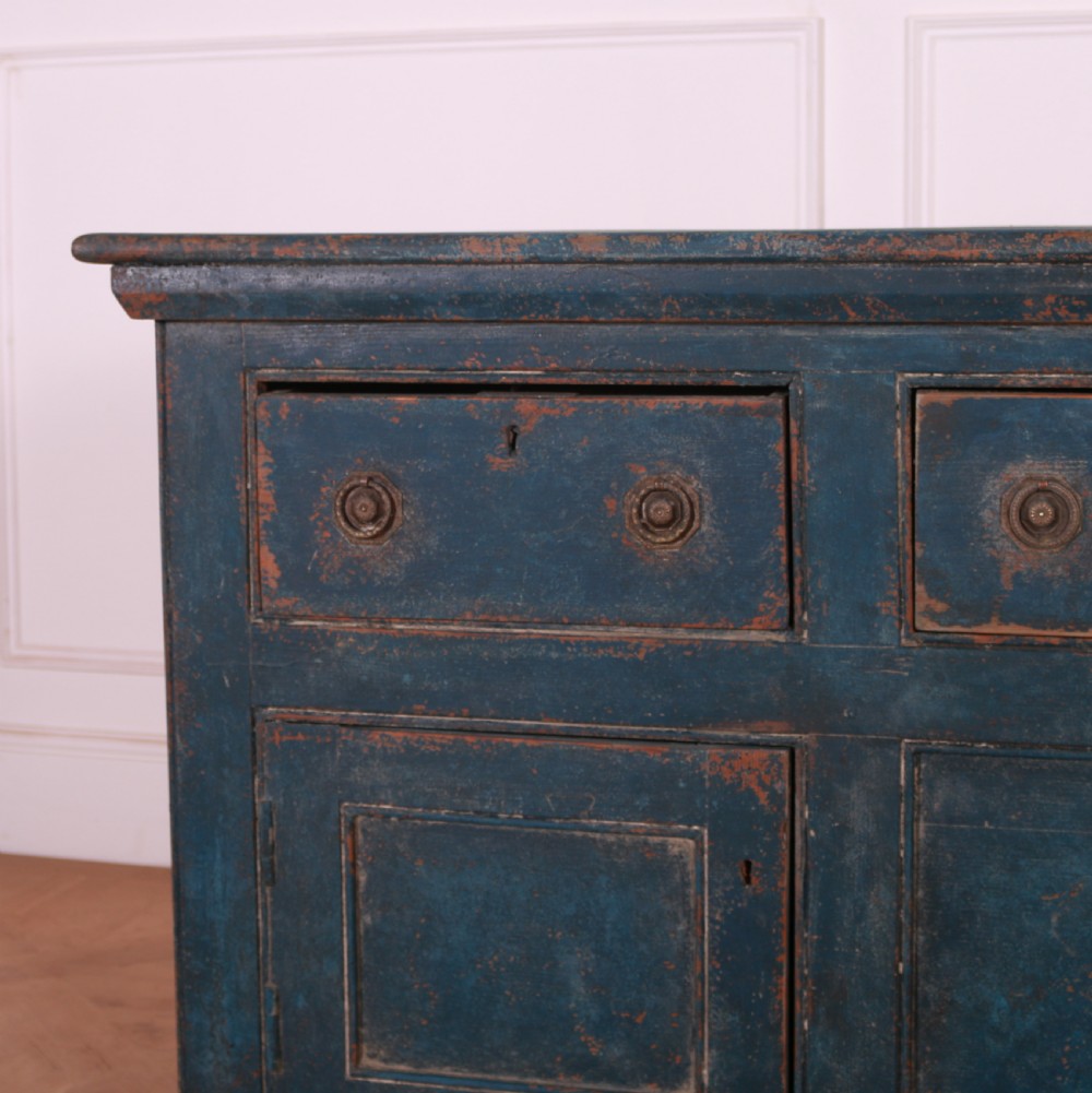 English Painted Dresser Base View II