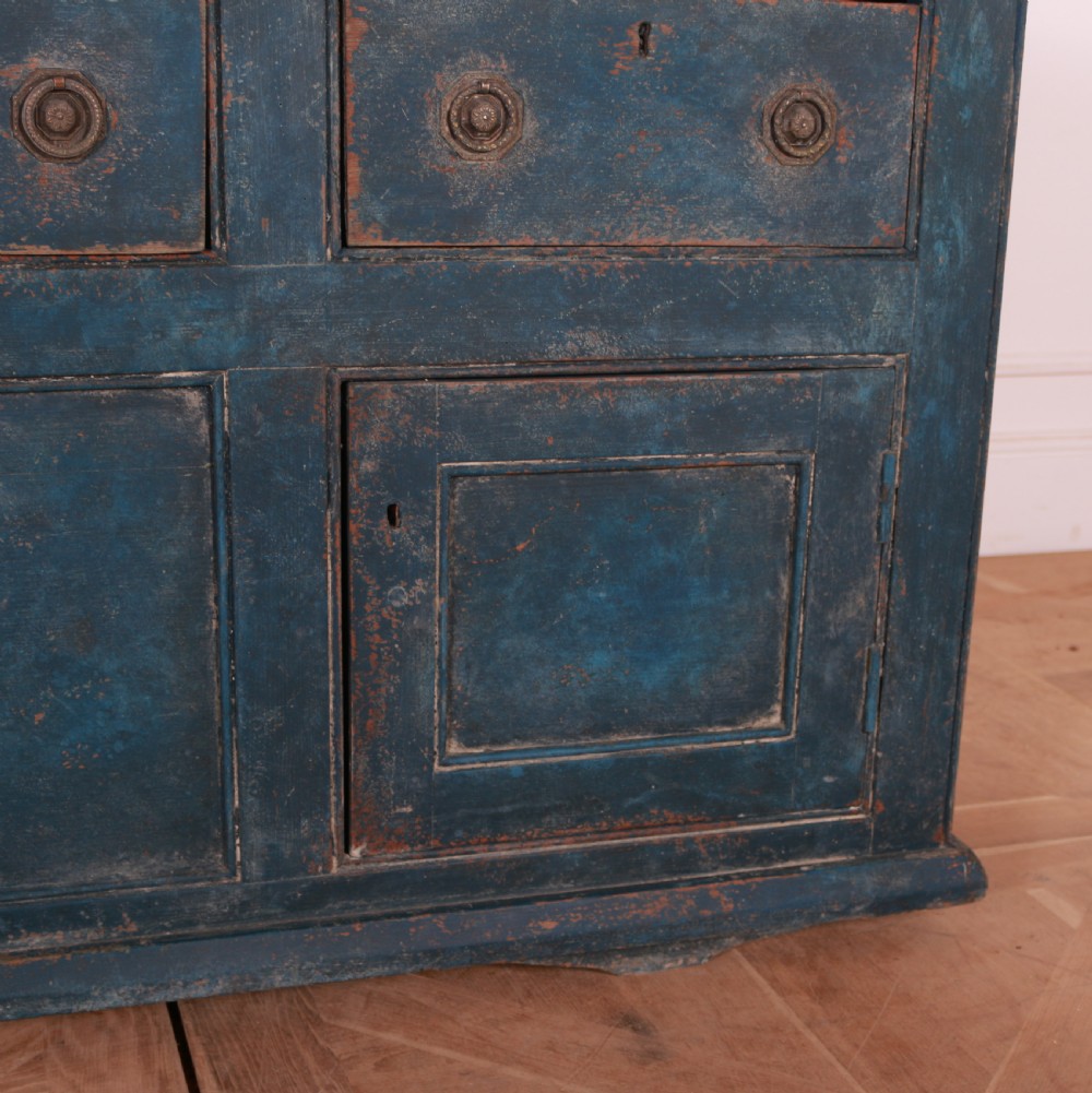 English Painted Dresser Base View IV