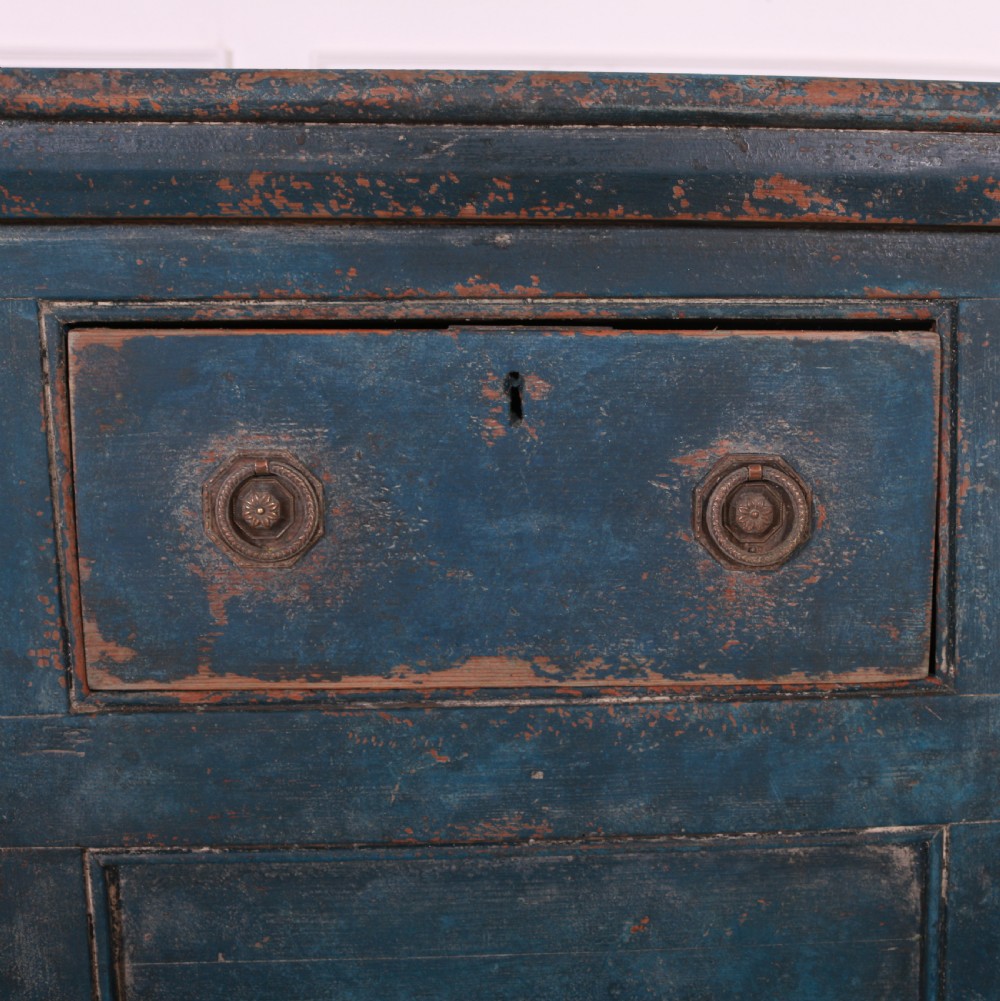 English Painted Dresser Base View V