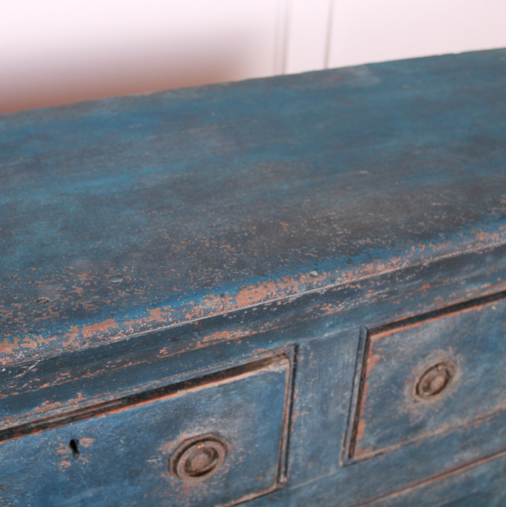 English Painted Dresser Base View VIII
