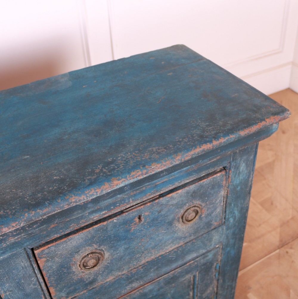 English Painted Dresser Base View IX