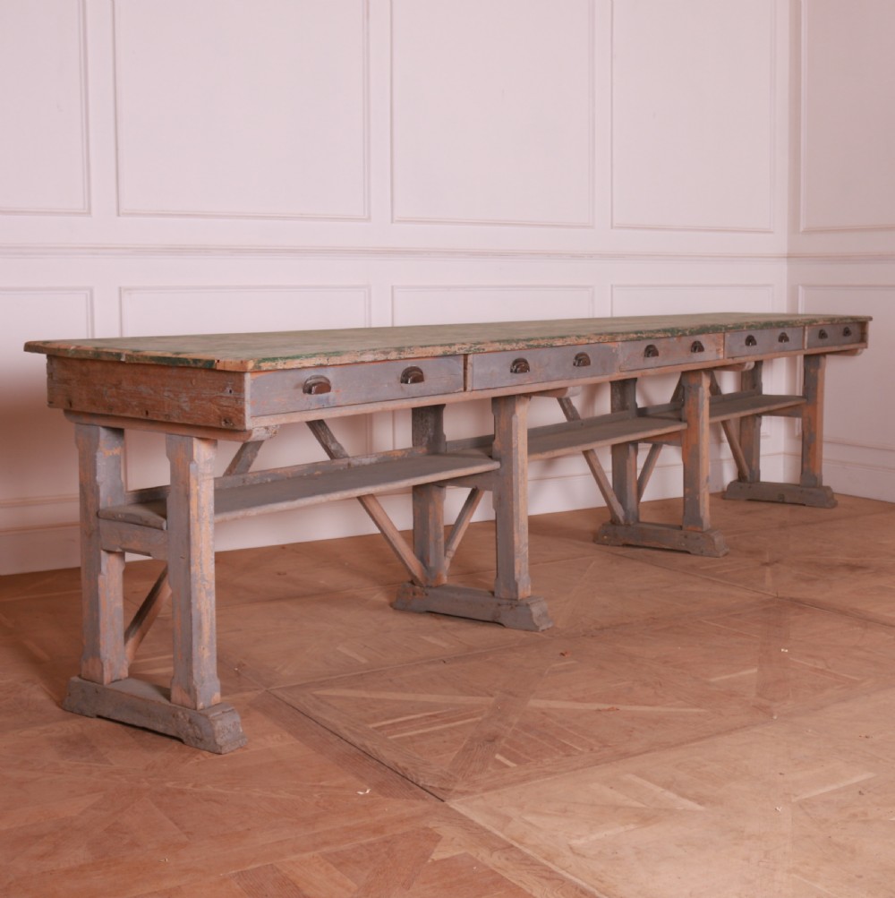 French Original Painted Server