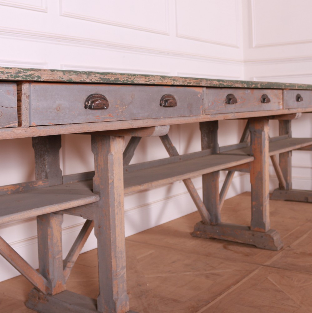 French Original Painted Server View VI