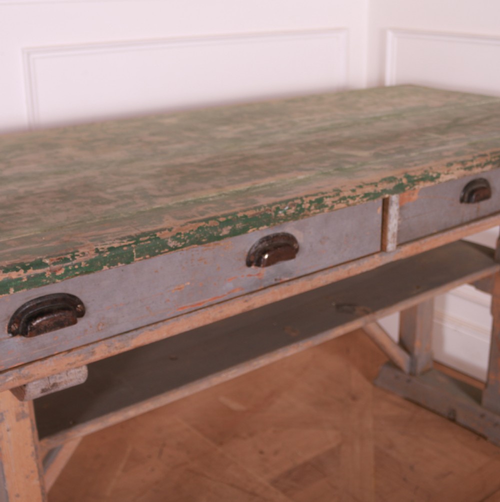 French Original Painted Server View VII
