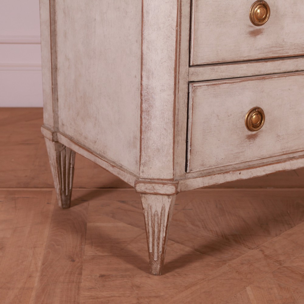 Gustavian Style Painted Commode View III