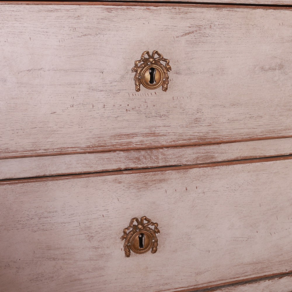 Gustavian Style Painted Commode View V