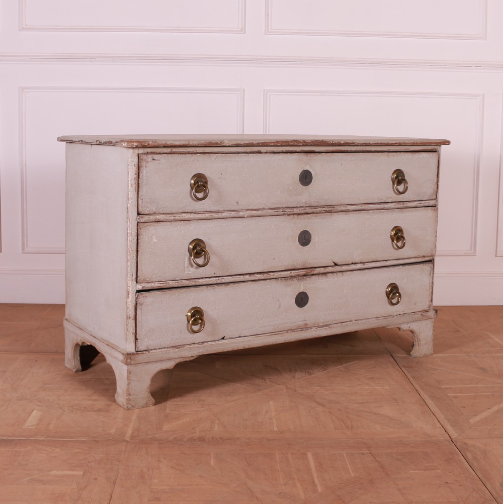 Italian Painted Pine Commode