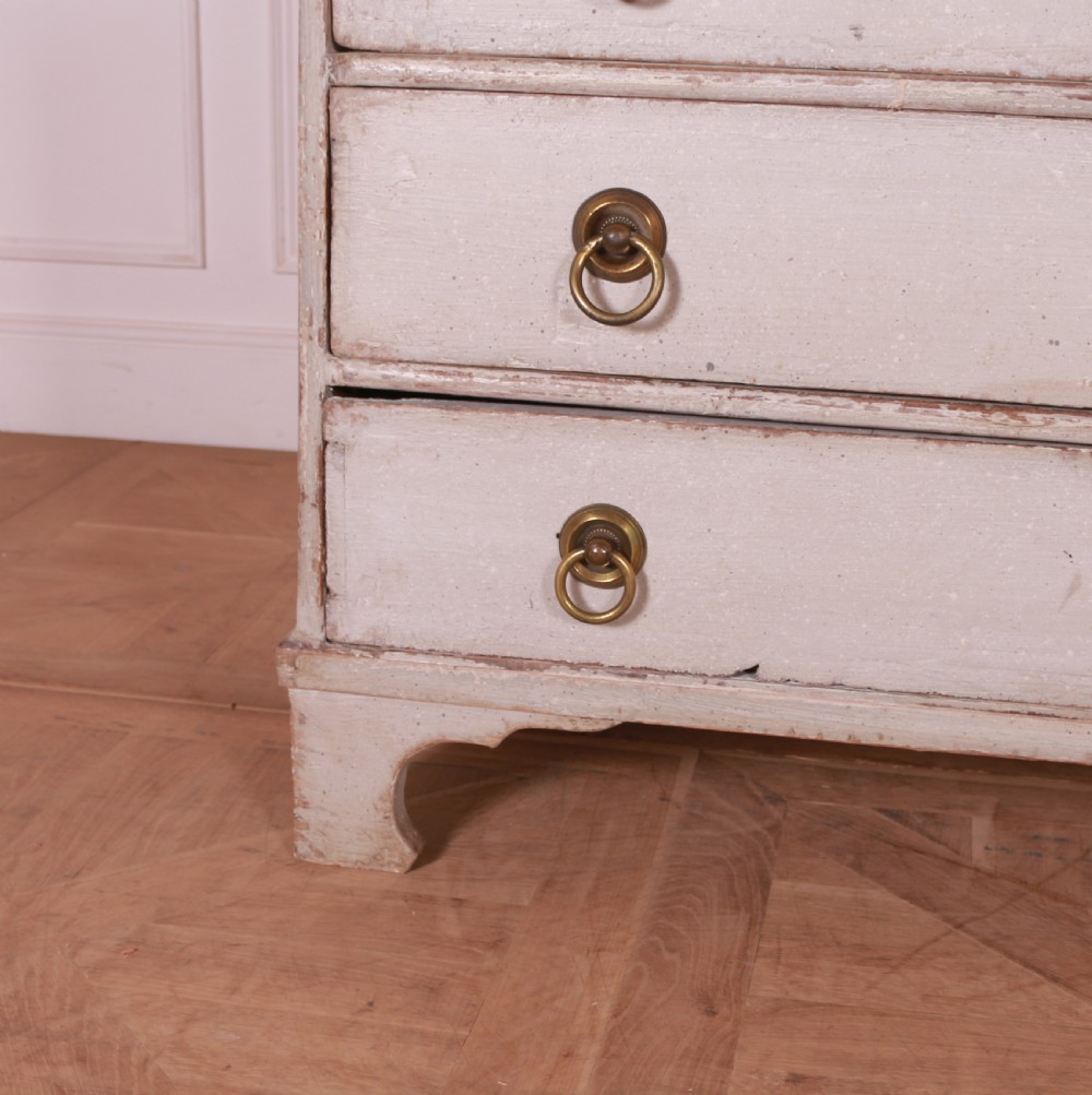 Italian Painted Pine Commode View V