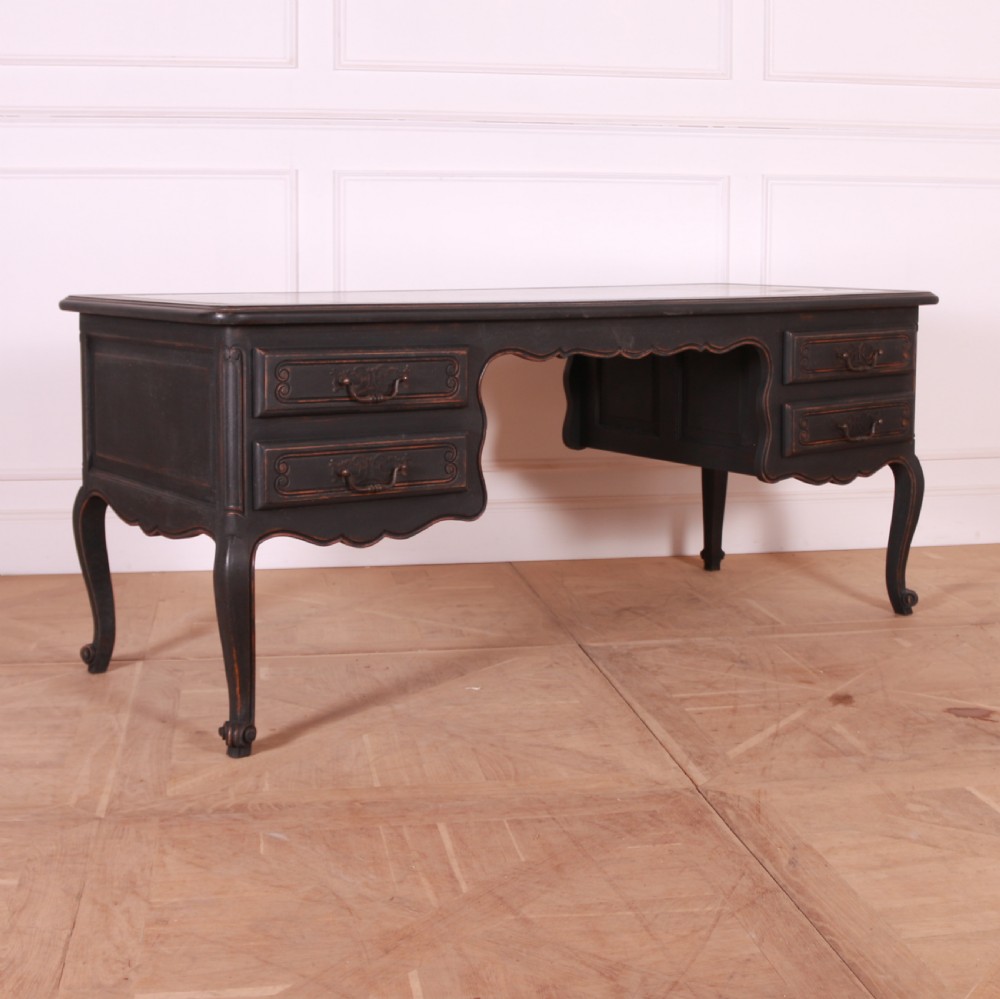 French Painted Kneehole Desk